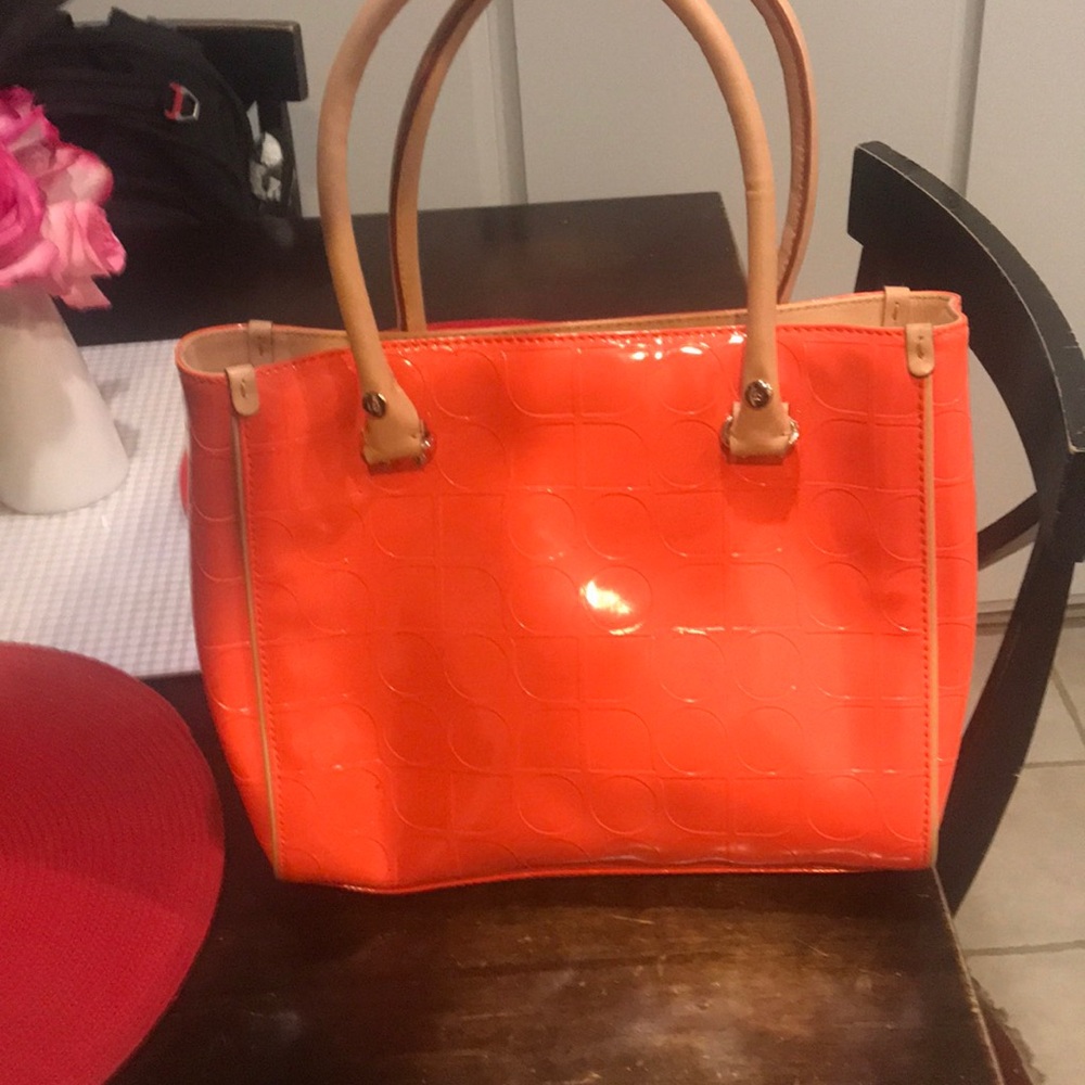 Womens Orange Kate Spade Purse - Picture 6 of 11